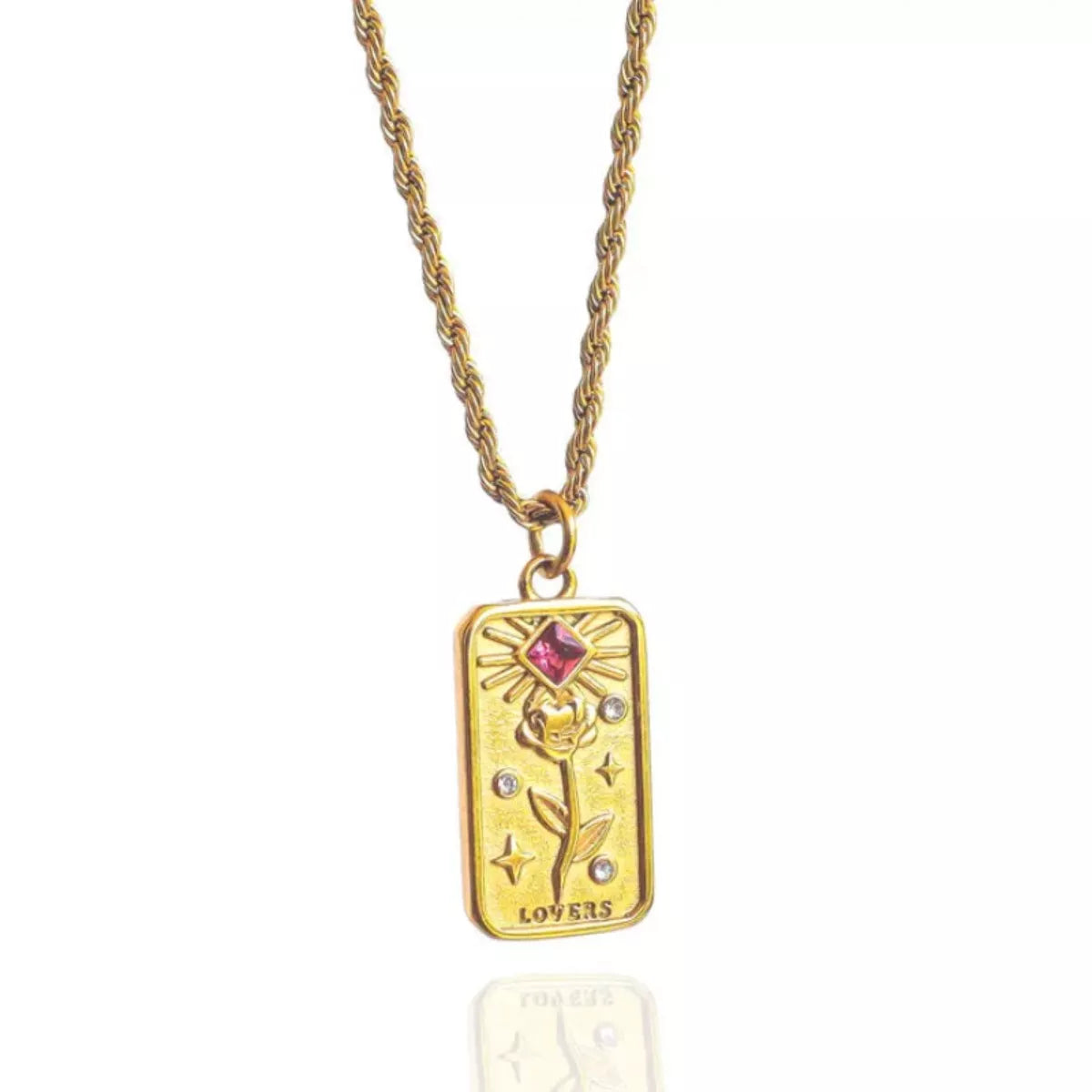 celestial-tarot-card-necklace-lovers-gold
