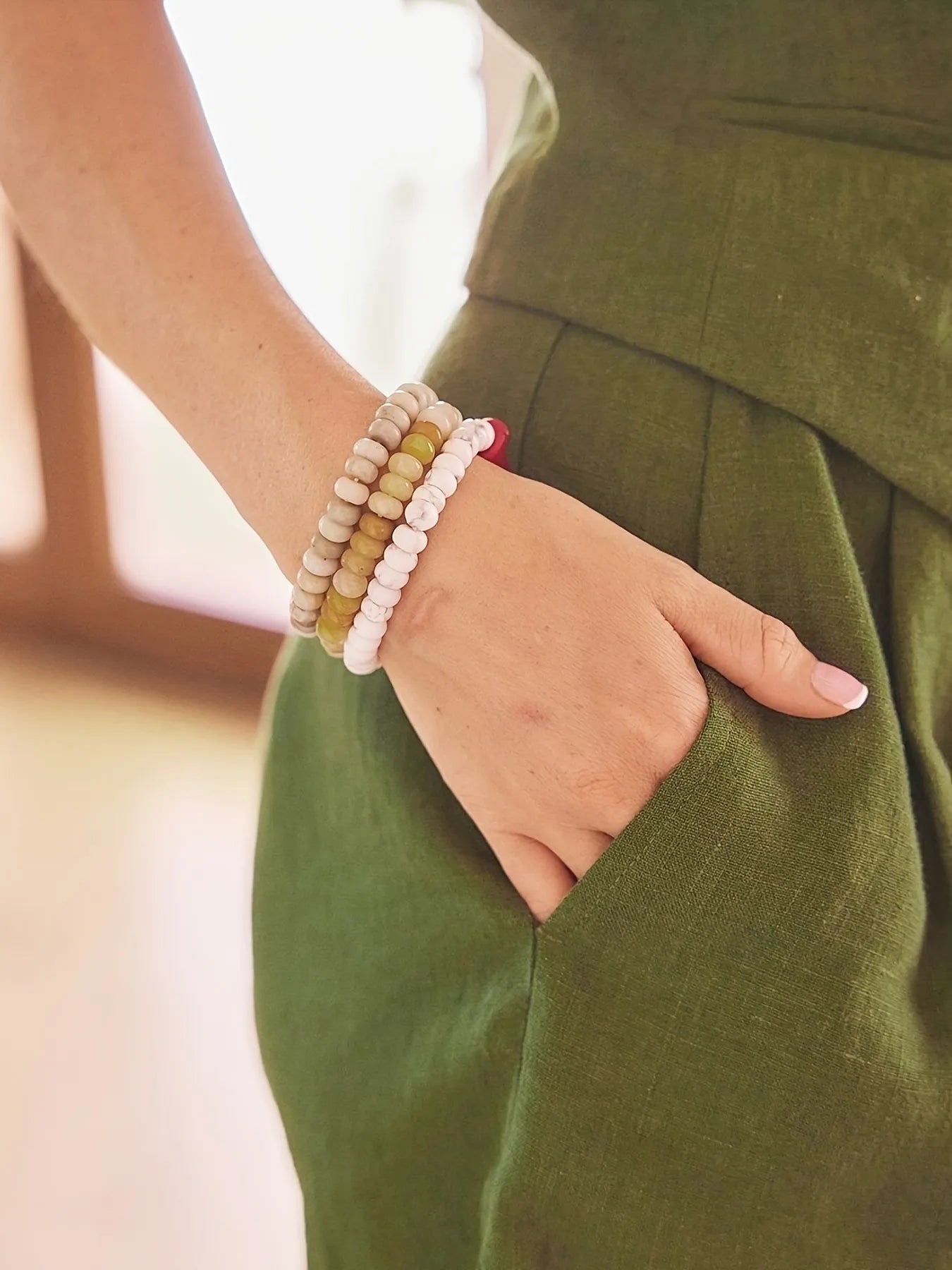 Two-piece set with button-up vest and pocketed shorts – Chic Edge style from A Whimsical Affair.