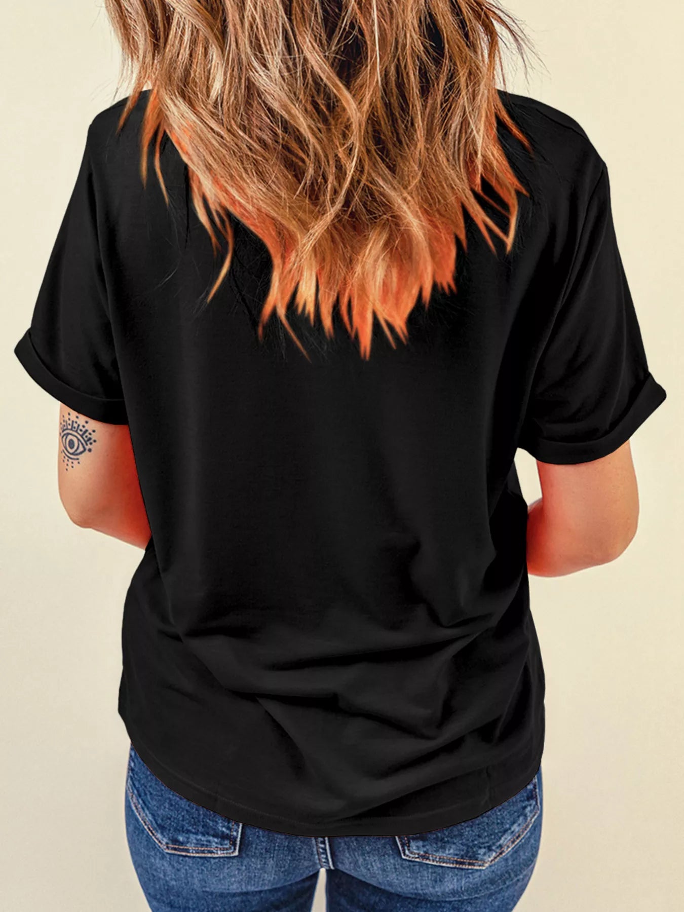 Black Halloween tee with skeleton holding coffee and “Nightmare Before Coffee” text – Nightmare style from A Whimsical Affair.