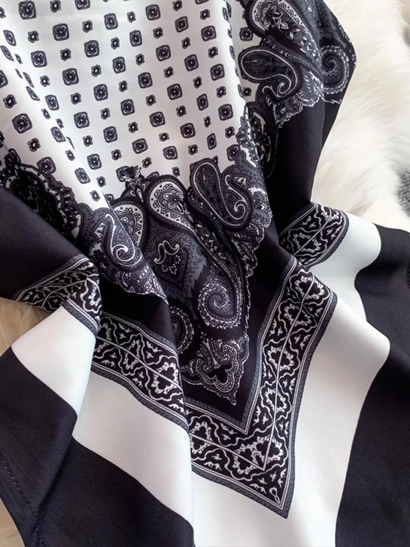 Black printed cami and pants set with tie-back top – Wanderlight style from A Whimsical Affair.
